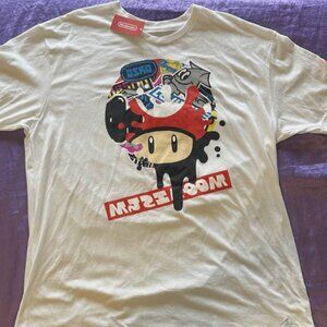 Rare Nintendo Splatoon Super Mario 35th Splatfest Shirt 2XL XXL Official NWT
